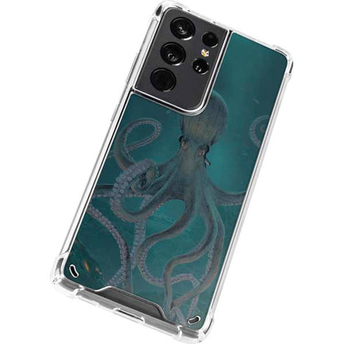 Vincent Hie Giant Octopus Galaxy S21 Ultra 5G Clear Case